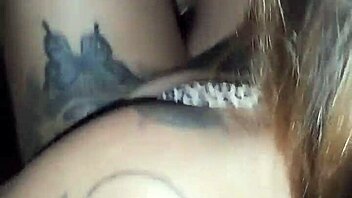 Young Wife Sucks Driver's Cock in Car for Milk on Tits