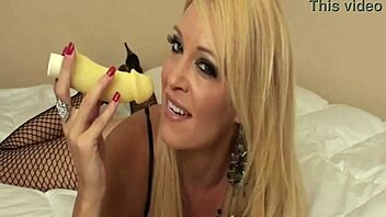 Can You Handle Charlee Chase's Big Tits In Fishnets?