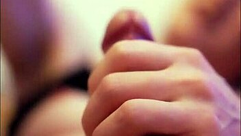 Hey, watch this cute tranny slut stroke herself solo!