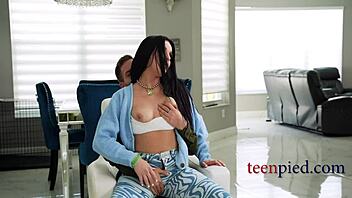 You know Serena Sterling? Watching her man makes her horny