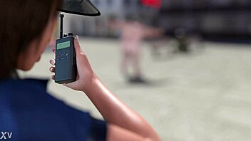 Emma's sexy public short film with big cock