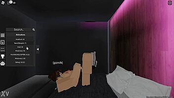 My Girlfriend Gives Me A Detailed Footjob In Roblox Game