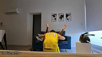 Argentinian Brunette's Passionate Halloween Sex