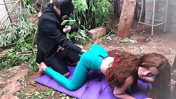 i fuck my redheaded stepdaughter's pussy with sex toy