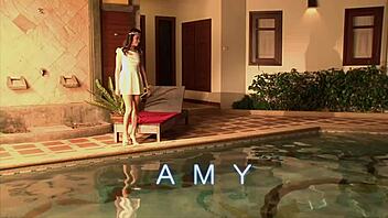 Asian MILF Bent Over In High Heels