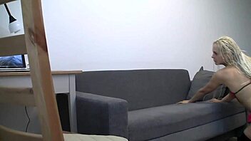 Wow, that blonde in stockings rides for a huge facial!