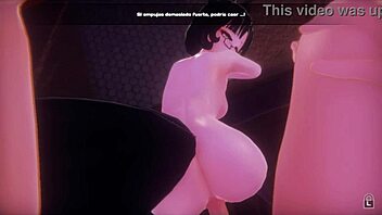 in monster girl island, does renge let me fuck her ass outside?