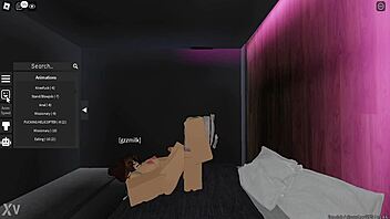 My Girlfriend Gives Me A Detailed Footjob In Roblox Game