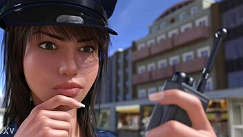 Emma's sexy public short film with big cock