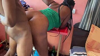 Pornstar Gets Bent Over For Hardcore Quickie Banging With Tight Pussy Fucking