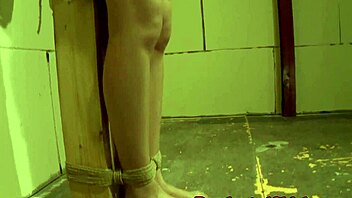 Submissives are gagged, bound, and tormented before being fucked