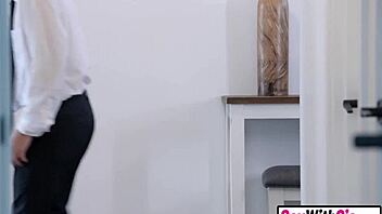 Stepbro fucks big tits stepsister pov