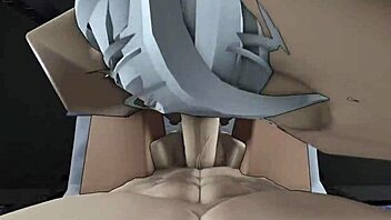 submissive whore with big ass gets assfucked by monster cock in roblox condo, cums in mouth