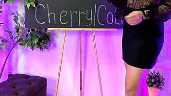 Nylon club featuring vogue stockings dance