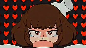 Chara gets fucked by Asriel beat banger Mod, commentary off