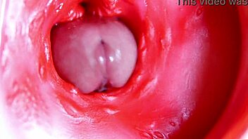 big red cock slides into a wet juicy hole