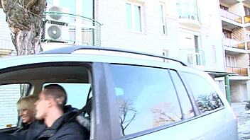 FUCKING Blonde Mom in Stockings on Her Bed!