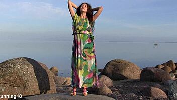 Norma A loves sensual solo play on Baltic evening! 🌙