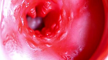 big red cock slides into a wet juicy hole