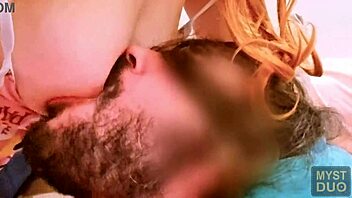 Sucking Big Hard Nipples with Myst Duo?