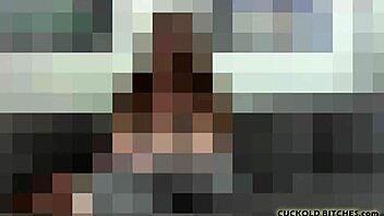 you're going to watch as my old husband fills me with cum in this femdom cuckold scene