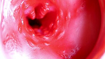 big red cock slides into a wet juicy hole