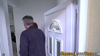 Teen Pussy Creampied by Grandpa in Shocking Twist