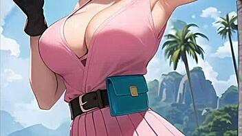 Hot European Bulma Enjoys Solo Time