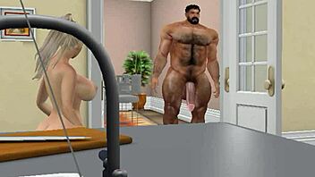 Why does lucky neighbor get fucked by finest hunk in football?