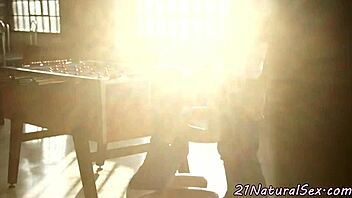 Why is this beautiful European model cocksucking and riding that big cock so passionately in glamour shots?