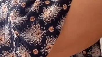 Latina rides black and white cocks