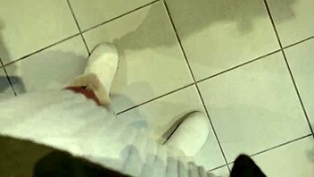 Your Italian stepmother shows her ass and hairy pussy in the dressing room