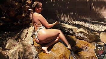 90 anal fucking the slutty friend from school, i wrecked her asshole without mercy 😈