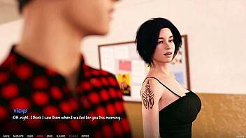 A O A - Pt 09: Anime Hentai Teen Gets Monster Cock Action