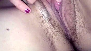 katrina intriguingly fingers her small tits during solo masturbation session