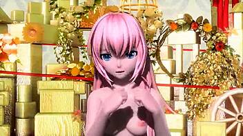 megurine luka in full nude mod for project diva 😍