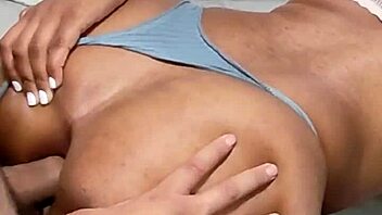 Look at that fat ass getting spanked and farted on, daddy?