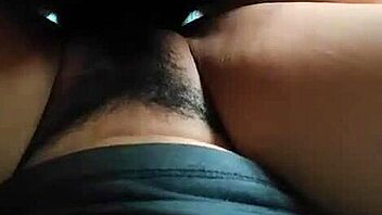 She acts shy but lets me remove her thong