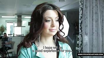 uh, me teen 18+ niana at casting, facial was crazy intense!