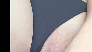 teasing boyfriend with toy in car