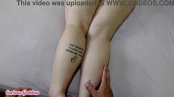 Curious goddess exploring with hot milf in sandals