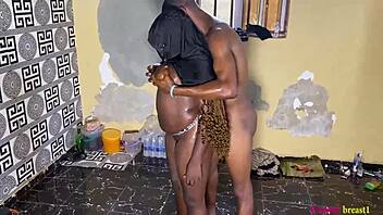 She moans, 'Eat my pussy while I cook dinner.'