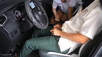 Why Does My Japanese Pinay Step Sister Want Public Car Sex?