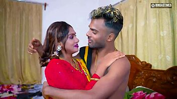 My beautiful Tamil couple's first steamy sex after wedding night captured fully