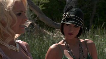 Bobbi Starr, Dylan Ryder, Julia Ann, Natasha Marley in Outdoor Gangbang Orgy