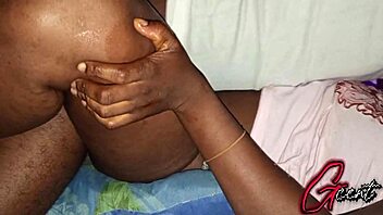 Romantic missionary sex with deep penetration and moaning