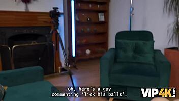 beautiful european cam girl seduces with her pierced pussy to become pornstar and pay debts