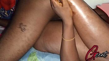 Romantic missionary sex with deep penetration and moaning