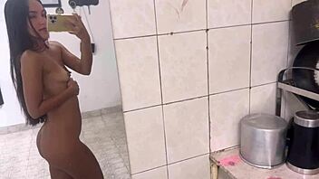 Caught Her Masturbating And Joined In