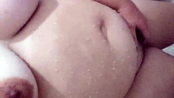 I want your hot cum dripping all over my curvy belly.